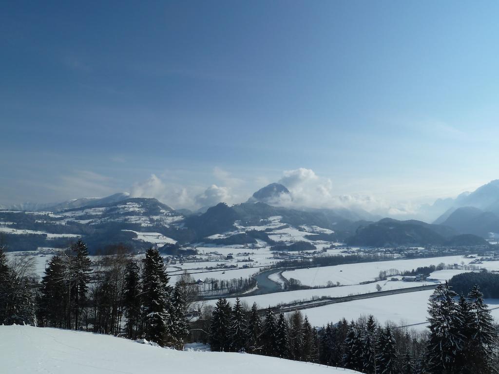 Pension Schone Aussicht Kuchl Esterno foto