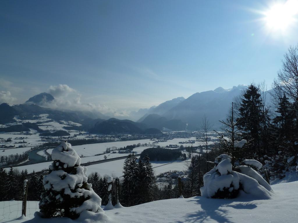 Pension Schone Aussicht Kuchl Esterno foto